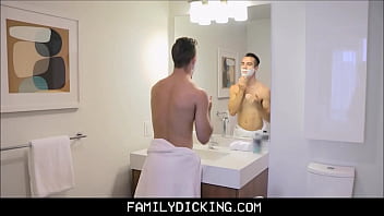 Twink Step Son Fucked By Stepdad After He Helps Him Shave