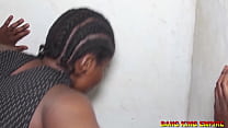 SHE CAME TO WASH HER HUSBAND MOTORCYCLE IN A LOCAL BOREHOLE - I LOVE HER EBONY TEENS BODY AND FUCK HER